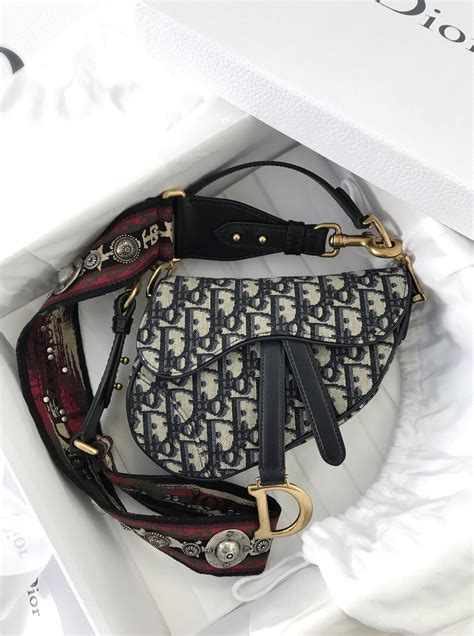 christian dior saddle bag wallet